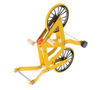 VALICLUD Vélo Perroquet, Entraînement Intelligent, Métal Plastique Jaune