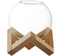 VALICLUD Verre à Cocktail Original Support en Bois Design Créatif pour Dégustation Nocturne pour Amateurs de Vin
