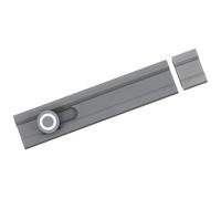 VALICLUD Verrou Coulissant Adhésif sans Perçage en Alliage D'aluminium, Loquet Porte Intérieur Vintage Anti-vol, pour Sécuriser Portes Coulissantes