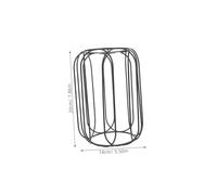 VALICLUD Vintage Rustic Metal Lampshade Iron Cage Cover Retro Industrial Light Shade For Living Room Bedroom Dining Room And Bar