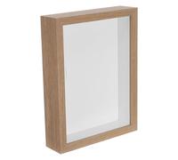 VALICLUD Vitrine de Collection en MDF Beige pour Insectes, Cadre Élégant et Vintage, pour Décoration Maison et Inspiration Éducative