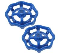 VALICLUD Volant de Vanne Robuste 2 Pièces en Métal Moulé, Poignée de Robinet pour Vanne à Guillotine, Adaptée à L'Arrêt d'Eau Extérieure et Tuyau d'Irrigation