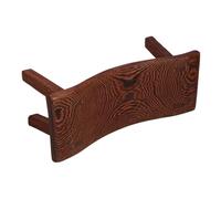 VALICLUD Wood Neck Pillow Ergonomic Cooling Headrest For Neck Lumbar Support Portable Summer Wood Pillow For Spa Sauna Air Conditioned Rooms