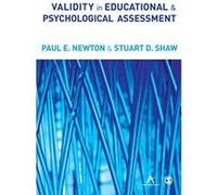 Validity in Educational and Psychological Assessment - [Version Originale] Inconnu (Auteur)