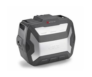 Valigia GIVI XSpace XP01AAA Monokey Espandibile 27-36 L Rigide Noir/Aluminium
