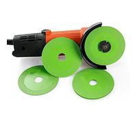 Valink Disque de coupe diamant ultra fin pour verre de jade en céramique, outil multifonction à grain fin, 100 mm de diamètre