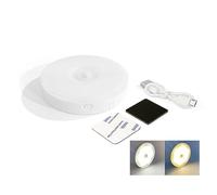 VALINK Lampe LED pour placard, veilleuse magnétique à détecteur de mouvement, rechargeable par USB, lampe murale sans fil avec fonction marche/arrêt automatique pour escaliers, couloirs, armoires,