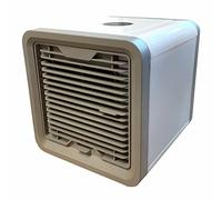 VALINK Refroidisseur d'air, mini refroidisseur d'air de bureau portable, ventilateur de conditionneur de maison, humidificateur de refroidissement par évaporation, ventilateur de climatiseur USB