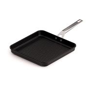 Valira 4646 25 aire grill carrée fonte daluminium poignée métallique noir 28 cm