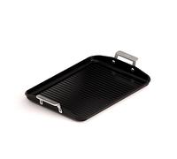 Valira 4675/25 Aire Induction Poêle grill en céramique avec poignées, 35 x 24 cm, Noir