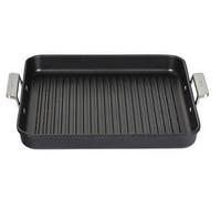 Valira - Grill Carré Fonte D'Aluminium 28cm Noir