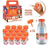 Valise 16 petits pots adhésive hypoallergénique + recharge 500g G