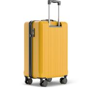 Valise 67x43x26 cm | Wertes | Bagage en soute rigide en ABS, grande taille L, 60 L, avec roulettes et serrure TSA | Jaune