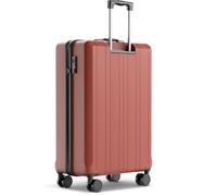 Valise 77x52x29 cm | Wertes | Bagage en soute rigide en ABS, grande taille XL, 100 L avec roues et serrure, total de 158 cm | Rouge