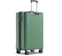 Valise 77x52x29 cm | Wertes | Bagage en soute rigide en ABS, grande taille XL, 100 L avec roues et serrure, total de 158 cm | Vert