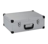 Valise à outils 46 x 33 x 16 cm Argenté Aluminium