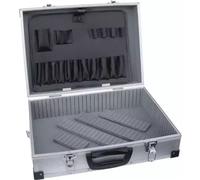 Valise À Outils En Aluminium Dedra N0001 460X325X150 Argent