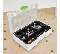 Valise à outils - Festool - SYS3 S 76 TRA UNI - 265x171x76 mm - Couvercle transparent