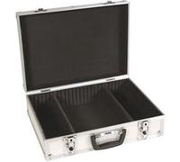 Valise à Outils PEREL avec Compartiments Amovibles - Aluminium - 425 x 305 x 125 mm G