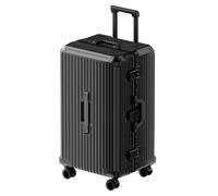 Valise à roulettes avec cadre en aluminium, solide et durable, anti-rayures, bagage de voyage pour une mobilité facile, a, 76,2 cm