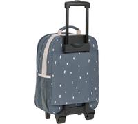 Valise à roulettes Happy Prints bleu nuit