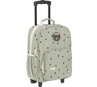 Valise à roulettes Happy Prints olive clair