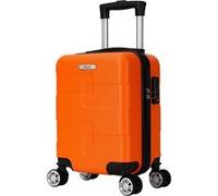 TROLLEY ADC Valise Cabine 40x30x20 cm - Compatible Ryanair | Roues Amovibles | Ultra légère 2,3 kg | Bagage Cabine underseat | 20 litres (Orange)