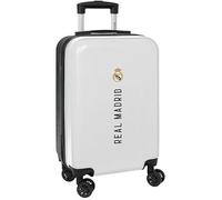 Safta Trolley cabine Real Madrid First Kit 24/25 20'' roues jumelées Blanc Enfants