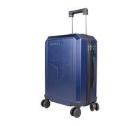 Valise à roulettes Tibhar France Bleu 37,5x24x56,5 cm