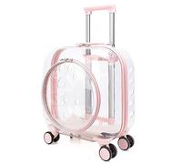 Valise à roulettes universelles pour animaux de compagnie, sac de transport pour chat et chiot, pour voyage, randonnée, promenade en plein air