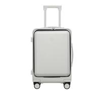 Valise à roulettes Valises avec Roue Universelle Bagages De Sécurité Interface USB Serrure À Code TSA Légère Valise Soute Avion (Color : A, Size : 18in)