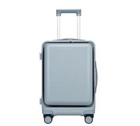 Valise à roulettes Valises avec Roue Universelle Bagages De Sécurité Interface USB Serrure À Code TSA Légère Valise Soute Avion (Color : D, Size : 18in)