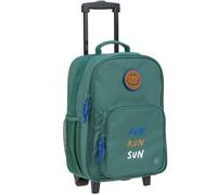 Valise À Roulettes Vert Foncé TU