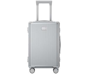 Valise à roulettes Xiaomi Cadre Aluminium 24 - Poignée Réglable 4 Niveaux - Double Serrure TSA - Structure Aluminium, Coque Polycarbonate - Couleur Argent