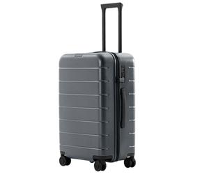 Valise à roulettes Xiaomi Classic Pro 104L - Roues pivotantes - Poignée télescopique verticale et poignée horizontale - Serrure à code TSA - Serrure anti-éclatement - Couleur gris
