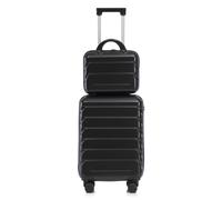 Valise ABS Spinner-Serrure TSA-Voyage-Noir-73,6x50,6x28,5cm