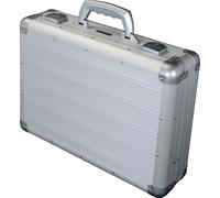 Valise ALUMAXX Attach' "VENTURE", compartiment pour ordinateur portable, argent mat