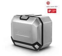 Shad Valise latérale TR47 Terra gauche Argenté