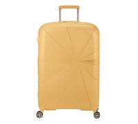 Valise - AMERICAN TOURISTER - Starvibe Spinner 77 - Jaune foncé - Coque rigide - 4 roulettes silencieuses