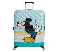 American Tourister Wavebreaker Disney - Spinner L, Bagage enfant, 77 cm, 96 L, Multicolore (Mickey Blue Kiss)