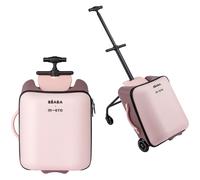 Béaba Valise Luggage Eazy avec assise de voyage Guimauve