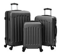 vidaXL Set de valises 3 pcs Valise Rigide Champagne 20'' 24'' 28'' ABS