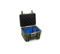 Valise B&W Type 2000 pour DJI Mini 4 Vert