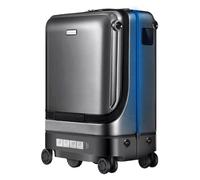 Valise Bagage à Main Intelligent Automatique Suivre Valise Alarme valises avec Roues sécurité antivol Bagages Grande capacité Équipement de Voyage(Black-)