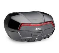 Valise Bauletto MONOKEY V58 MAXIA 58 LT Noir Catadioptres Rouges