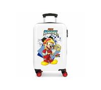 Valise cabine 4 roues DISNEY Mickey Joy - blanc 7011