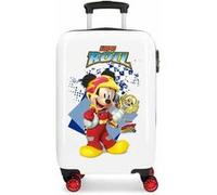 Valise cabine 4 roues DISNEY Mickey Joy - blanc 7011 Blanc G