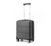 Valise Cabine 45x35x20cm Ultra Léger Valises de Voyage Trolley Rigide en ABS avec Bagages à Main à 4 roulettes et Serrure TSA, Gris