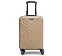 Valise cabine 55cm Redolz Essentials - ABS rigide - 4 roulettes 360° - Cadenas TSA - Champagne