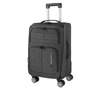 Valise Cabine 55X40X20 Légère Et Résistante Bagage Cabine Idéal Pour Voyages Courts Valise Cabine Tissu Souple 4 Roues Pivotantes Compatible Ryanair